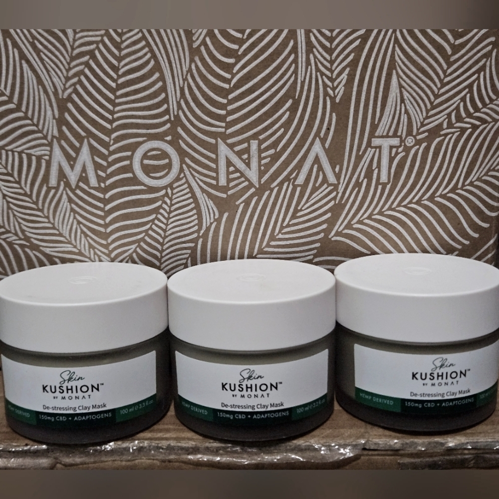 3 Monat skin kushion clay mask